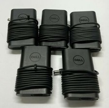 LOT 5 X OEM DELL 65W 0JNKWD 0G4X7T AC Adapter 19.5V 7.4mm LA65NM130 with CORD