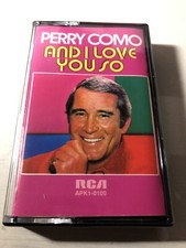 Perry Como - And I Love You So 1973 Music Cassette RCA APK1-0100