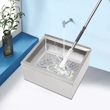 Wall-mounted Stainless Steel Commercial Mop Sink For Restaurant Bar Kitchen