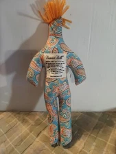 Dammit Doll Limited Edition Fantastic Fungi Doll Mushrooms Turquoise Yellow Hair