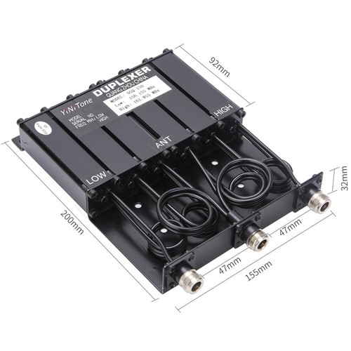 25W VHF136-174MHz Customizable Frequency Portable Duplexer for Radio Equipment - Zdjęcie 2 z 7