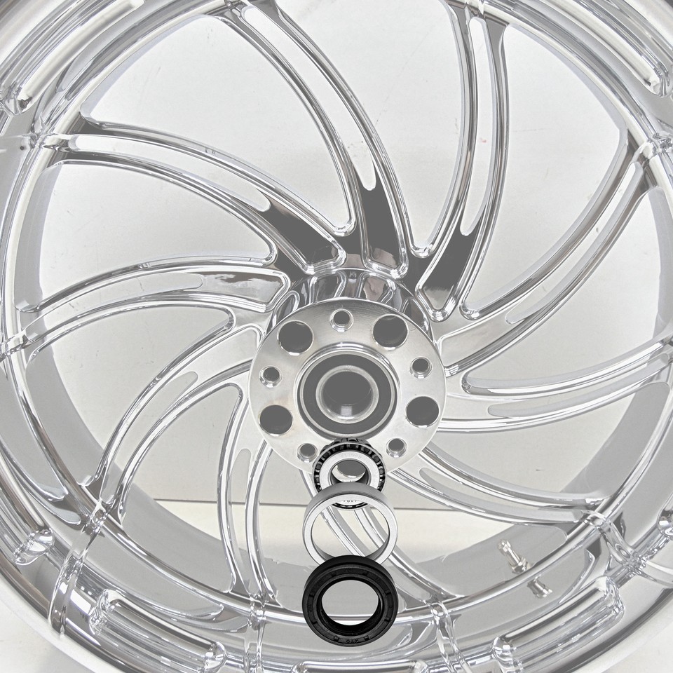 3/4 Front Rear Wheel Bearing & Seal Kit For Harley Big Twin &Sportster XL 73-99 - Foto 6