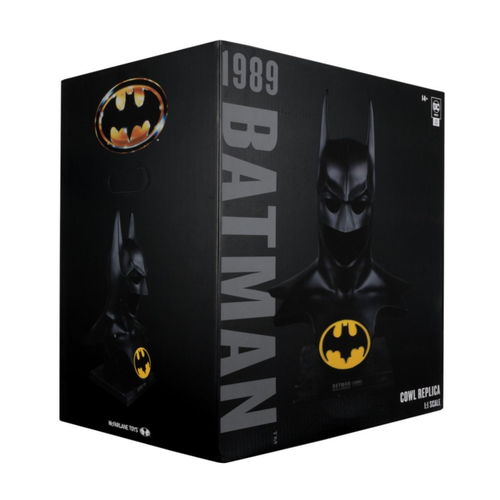 Batman (1989) - Batman Cowl 1:1 Scale Life-Size Prop Replica "New" - Picture 5 of 6
