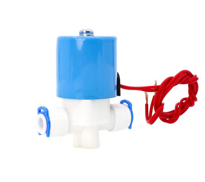 Magnetventil AC 230V mit  JG 1/4'' Schnellanschluss für RO-Umkehrosmoseanlage.