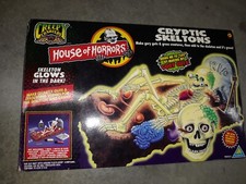 Vintage Creepy Crawlers Cryptic Skeleton 1996 House Of Horrors New Open Box RARE