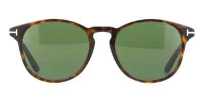 Tom Ford Lewis TF1097 ECO 52N Tortoise Round Plastic  display picture 1