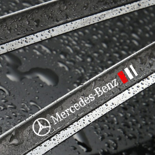 2PCS PVC Car Window Wiper Sport Sticker Decals For Mercedes Benz Car Accessories - Zdjęcie 2 z 7