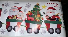 Cute Christmas Window Decal Stickers / Clings 2 Full Rolls Shown In Pictures