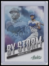 2022 Panini Absolute #BYS-4 Mookie Betts By Storm Retail Green