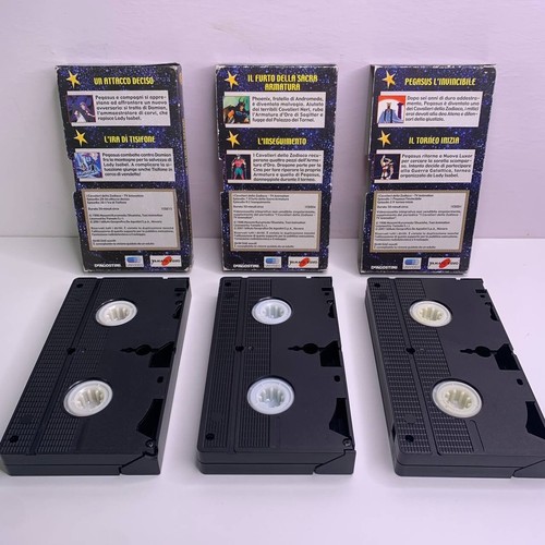 VHS Cassette Cavalieri dello Zodiaco TV Animation 1-4-15 - Imagen 2 de 2