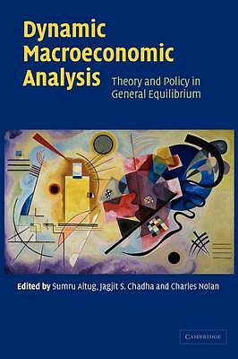 Dynamic Macroeconomic Analysis Theory and Policy in General Equilibrium Altug