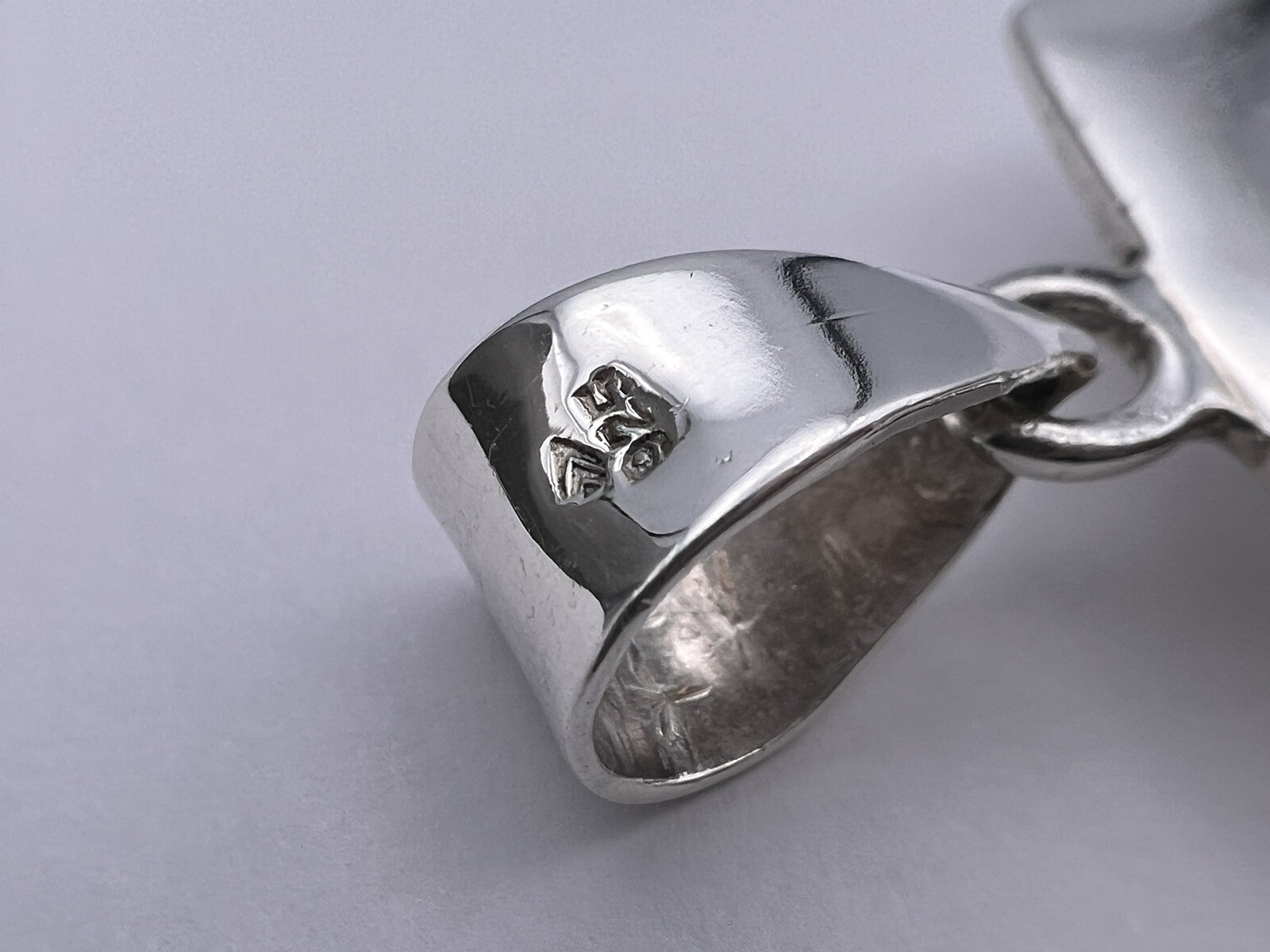 Silpada Sterling Silver Rectangular Cz Pendant - image 4