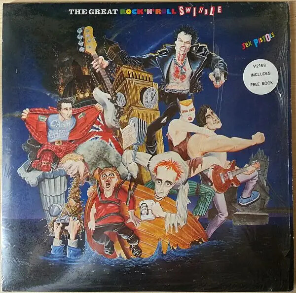 Sex Pistols The Great Rock N Roll Swindle NEAR MINT Virgin Vinyl