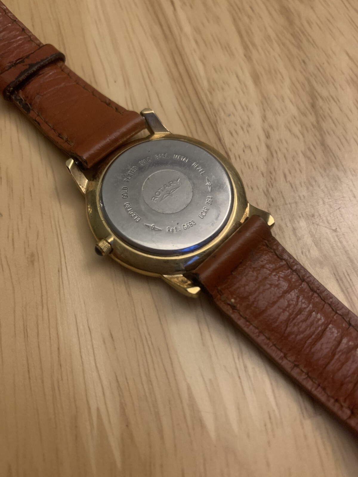 mens vintage gold plated rotary watch eBay