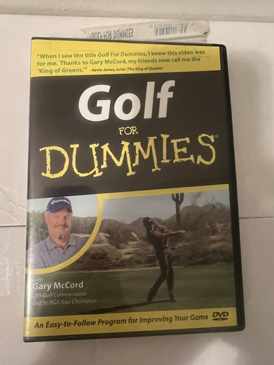 Golf For Dummies with Gary McCord CBS Golf Commentator Improve