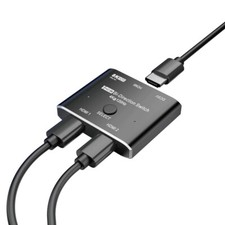 CAKOBLE 8K 120HZ HDMI Splitter, Bi-Directional Switch HDMI 8K Ultra HD High Spee