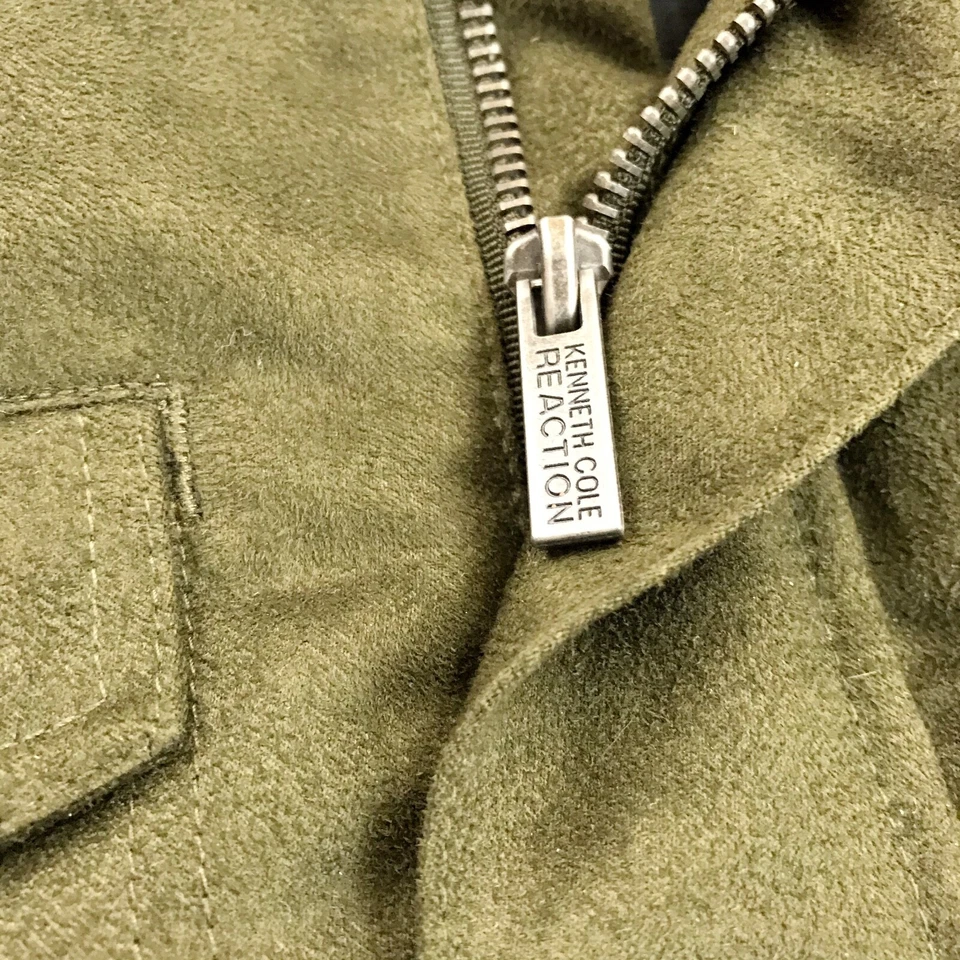 Chaqueta de gamuza sintética Kenneth Cole Reaction NIÑOS TALLA 6 abrigo para ocasiones especiales marrón Foto 4 de 4