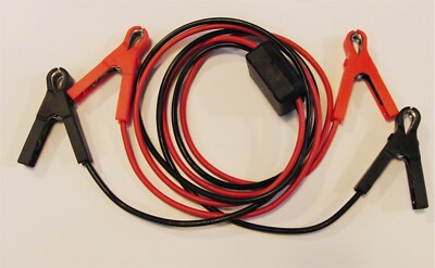 Motorrad Starthilfe Kabel 1,6m mit extra kleinen Zangen