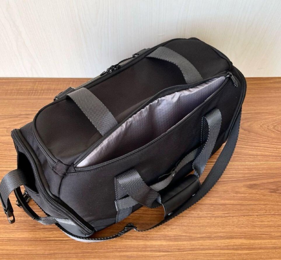 NEW TUMI Alpha Bravo MASON DUFFEL 232722 Black Bag Boston