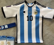Figura Juguete 1/6 Uniforme Argentina Messi #10 Campeón Mundial Camiseta