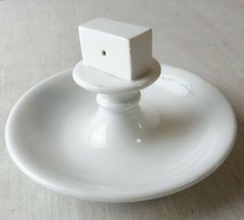 Ancien grattoir à allumette, en céramique