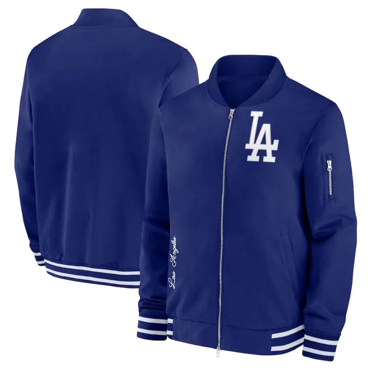 Los Angeles Dodgers UnBranded Collection Full-Zip Bomber MLB Los Angeles Dodgers UnBranded Collection Full-Zip Bomber MLB