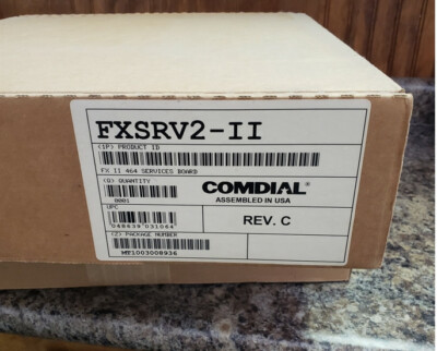Vertical Comdial FXSSRV2-II Services Board for the FXII system