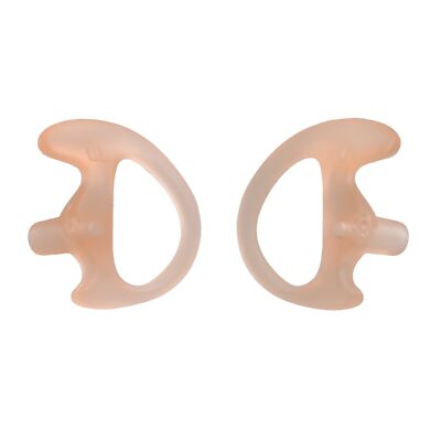 Larger Size Hypoallergenic Pink Earmold for Portable Audio Clear Coil Tube Kit