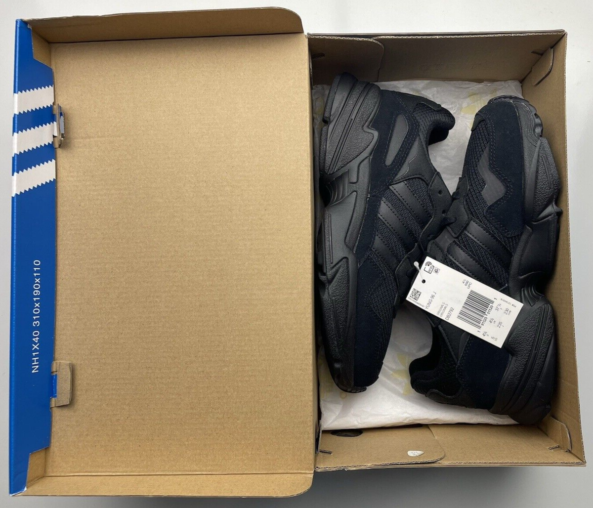 adidas Originals Yung-96 J Triple Black DB2792 2018 Size NIB NOS Lifestyle