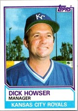 1983 Topps #96 Dick Howser