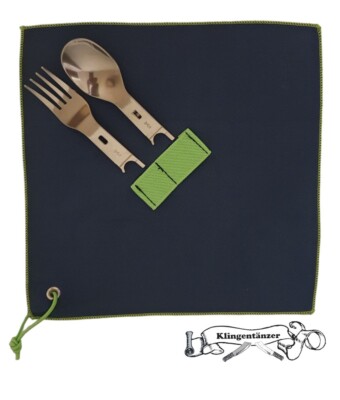 Opinel Normad PICNIC PLUS 3-teiliges Löffel,Gabel,Mikrofasertuch Outdoor-254635-