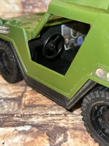 Green Military Jeep Toy Gijoe Scale With Sounds - Picture 8 of 8