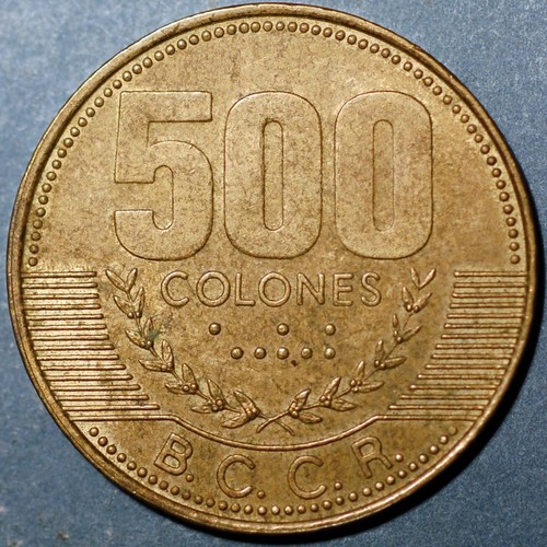 Costa Rica 500 Colones 2003 KM# 239.1 - Foto 1 di 2