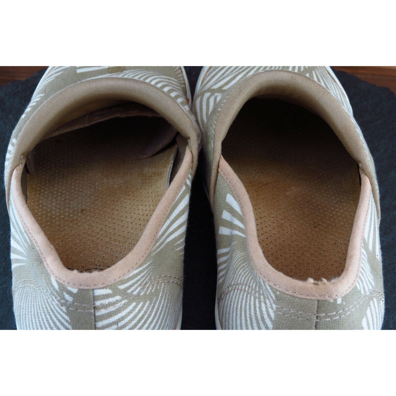 Dansko Size 38 M Beige Clog Shoes Fabric Women - image 6