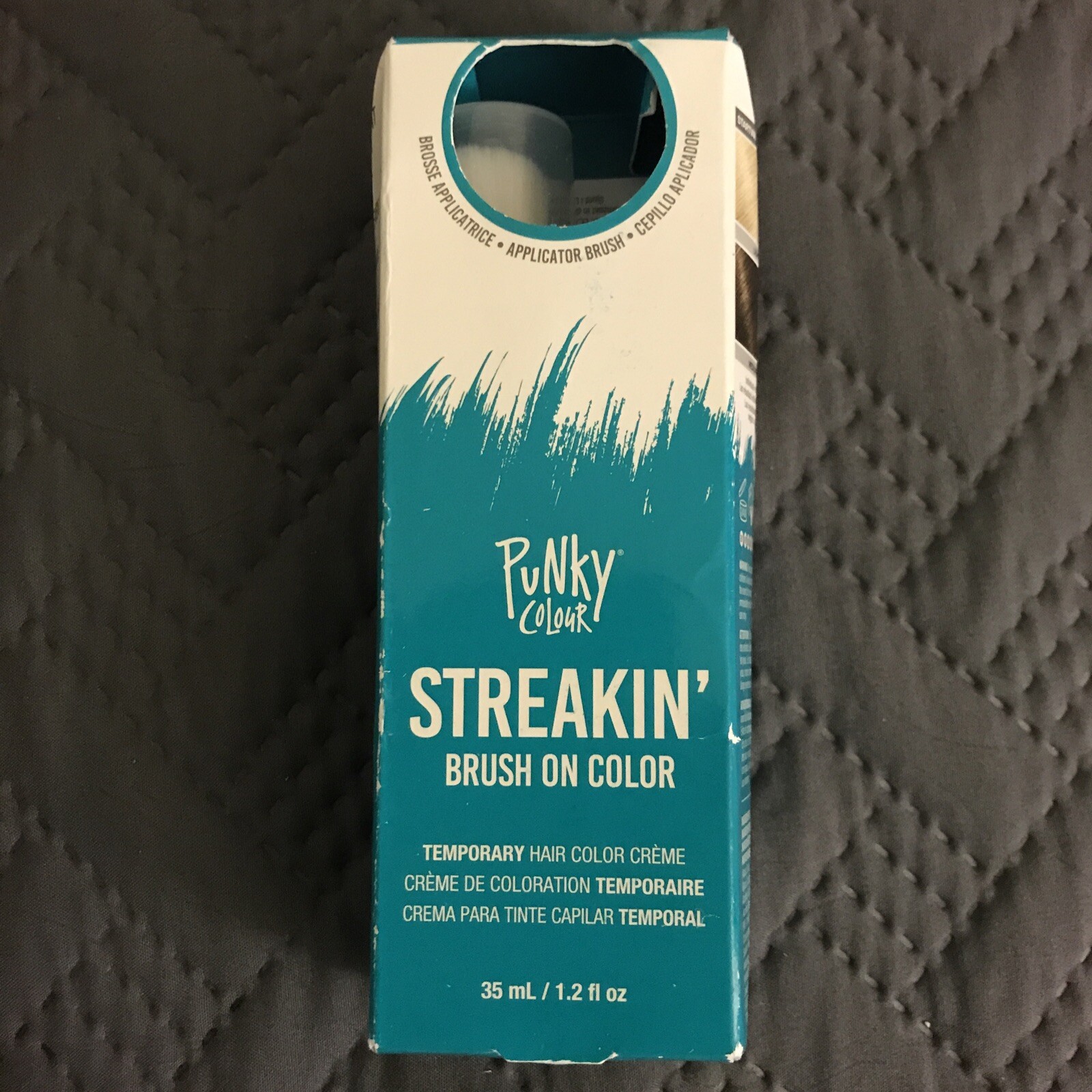 Brush on Hair Color "STREAKIN'" Temporary Hair color Teal eBay