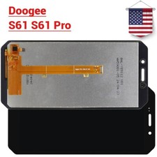 Original LCD Display Touch Screen Panel Digitizer Glass For DOOGEE S61 S61 Pro