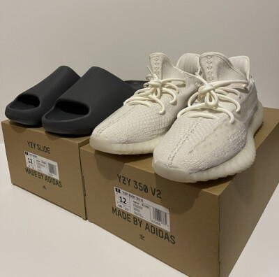 Adidas Yeezy Slide Grey Slate Size: 12 M Boost 350 V2 Bone