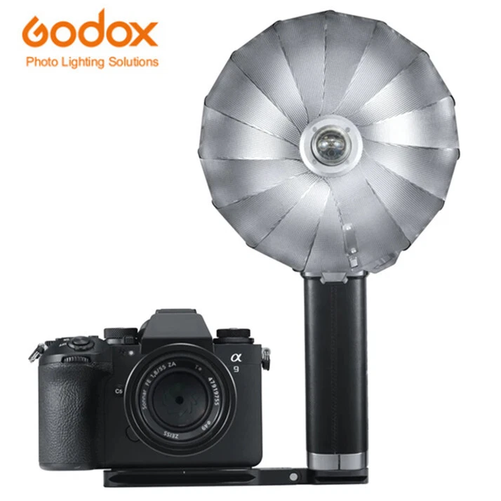 Godox Lux Master Retro Camera Flash Light With LED Screen Outdoor Flash Speed - Image 3 of 4