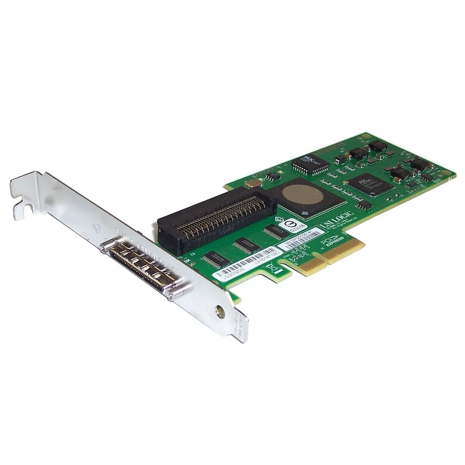 HP LSI Logic LSI20320IE PCI-Express PCIe SCSI Ultra320 LVD Controller 439946-001 - Image 2 of 3