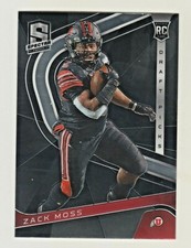 2020 Panini Chronicles SPECTRA 8 ZACK MOSS RC Rookie Buffalo Bills QTY AVAILABLE