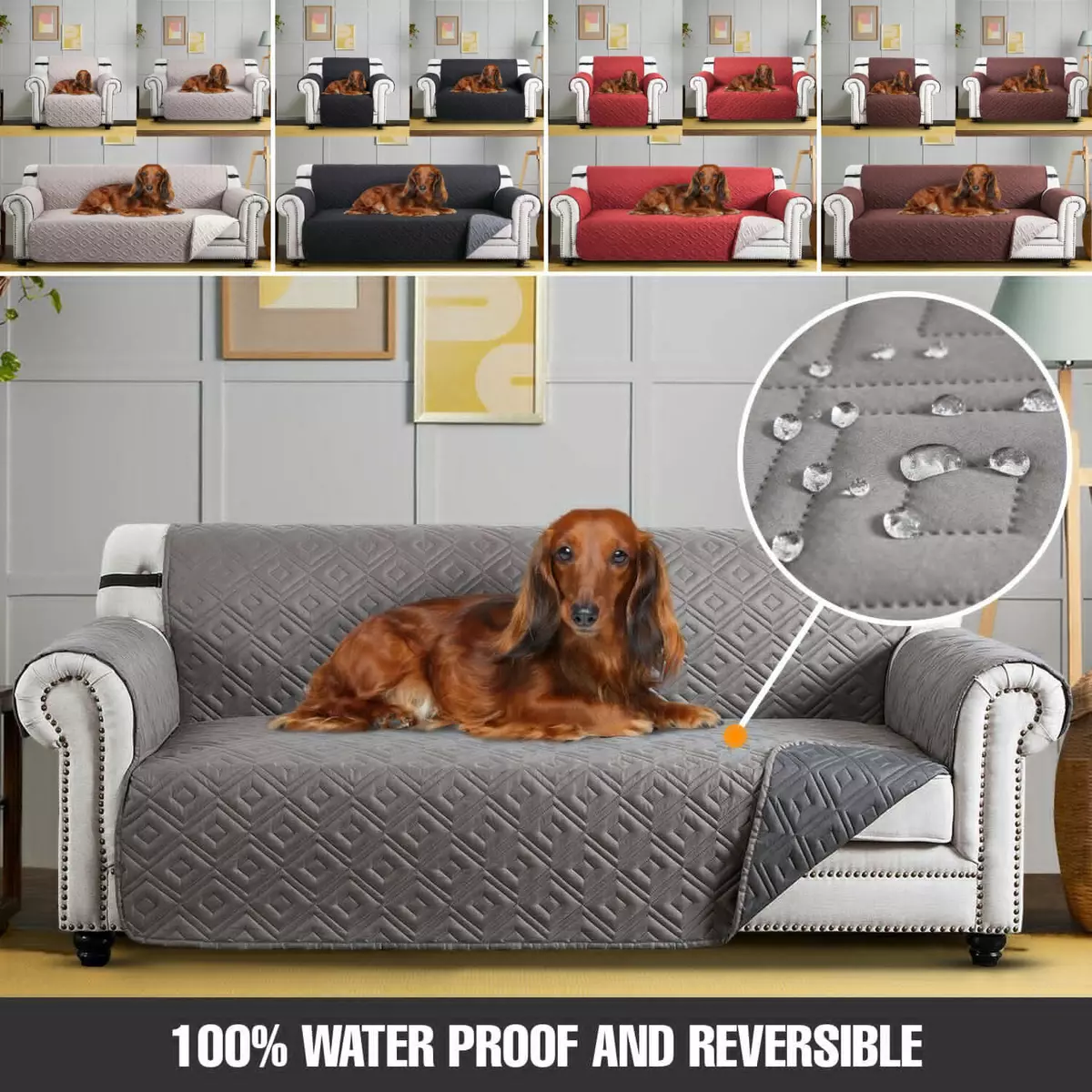Quilted furniture best sale protectors and covers