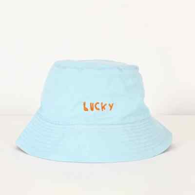 Kerri Rosenthal Lucky Bucket Hat Blue New with Tags | eBay display picture 3