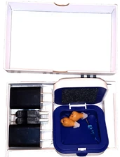 Audien Hearing EV3 Rechargeable Amplifier Hearing Device Open Box New Tan Color