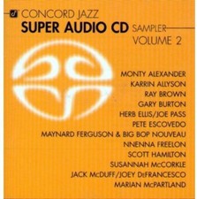 Concord Jazz Super Audio CD Sampler, Vol. 2 by Various Super Audio CD ...