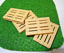 4 x Europalette Modellbau Gartenbahn DekoLandschaft   1:22,5 Spur G Diorama