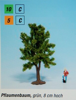 Noch 25950-1 Pflaumenbaum, grün, 8 cm hoch, H0 M1:87