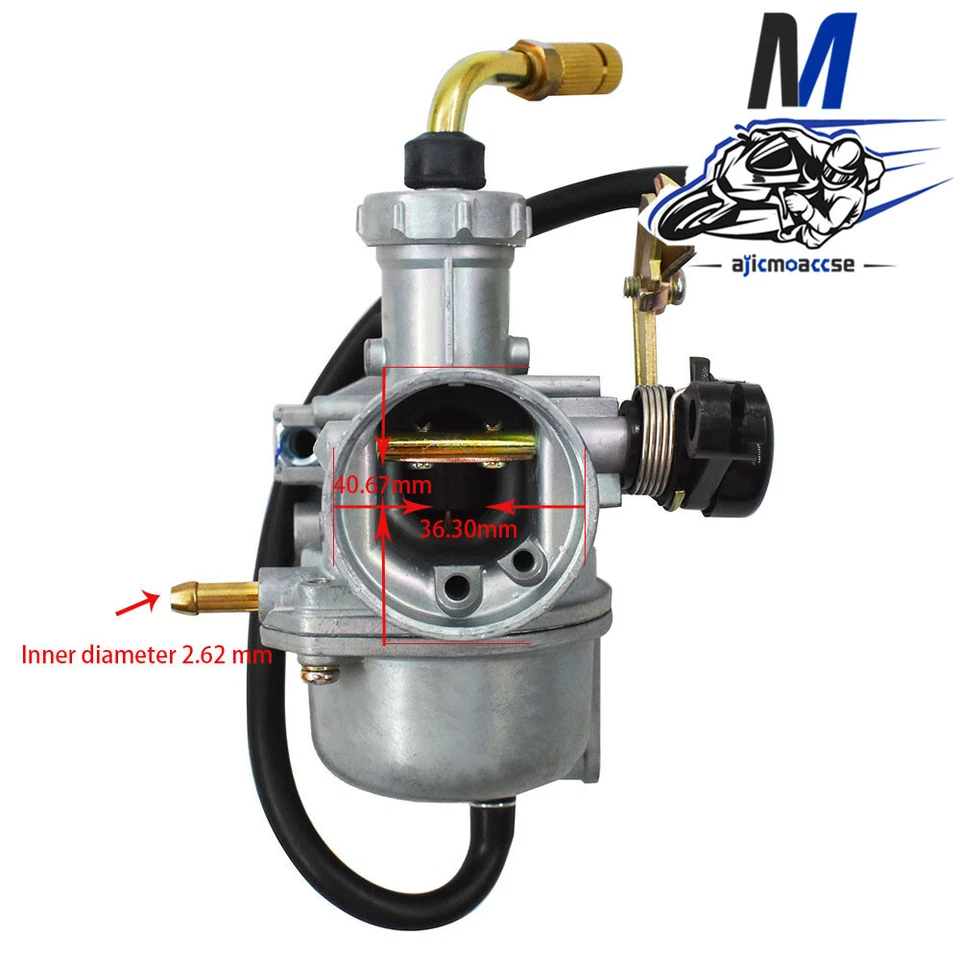 Carburador de carburador para moto de cross Kawasaki KLX140 KLX140L 2008-2017 nuevo Foto 3 de 4