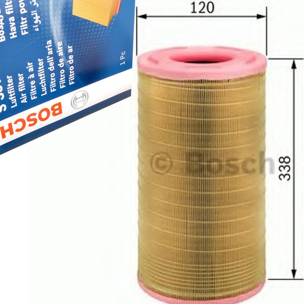 Bosch F026400024 Luftfilter FüR Mercedes C CL203 T-MODEL S203 W203 CLC CLK C209-image