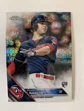 2016 Topps Update Chrome Holiday Mega Box HMT25 Tyler Naquin Rookie RC Indians
