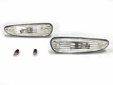  REAR BUMPER SIDE MARKER LIGHT CLEAR LENS R & L For~1993~2002~MAZDA RX-7 RX7 FD